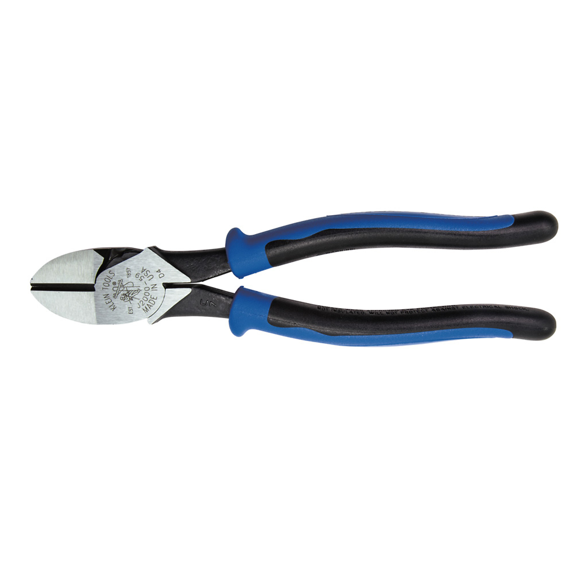 Klein Tools Heavy-Duty Diagonal Cutting Pliers — 9in., Journeyman, Induction-Hardened, Model# J2000-59